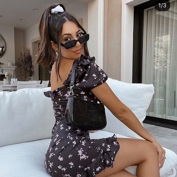 ⭐️BLOGGER FAV Sunglasses Retro Rectangle Tortoise - Picture 3 of 13